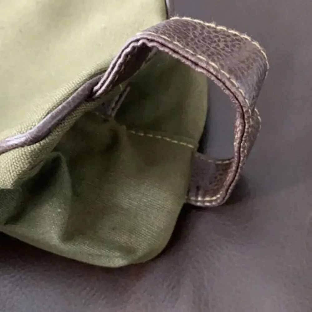 NWT Fossil Dark Green Mens Toiletry Travel Bag​​